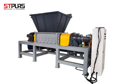 Compact Two Shaft Plastic 90kw Rubber Tire Shredder