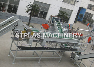 500kg/h Plastic Washing Recycling Machine HDPE Bottle Washing Line Energy Saving