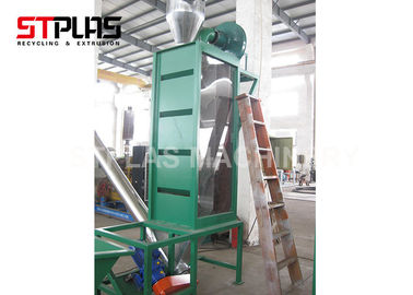 Compact Structure Plastic Recycling Washing Line , HDPE Bottle Recycling Machine