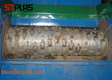 PP PE Lump Pipe Film Plastic Shredder Machine With Single Shaft Design