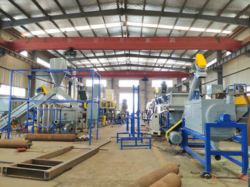 High Efficiency Plastic Washing Recycling Machine ISO9001 Certification