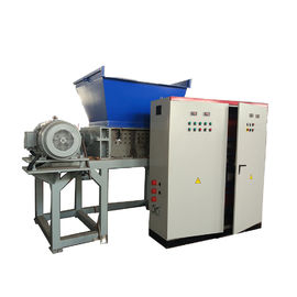 Industrial Waste Bottle Bag Strap Recycling Double Shaft Metal Plastic Shredder for Sale