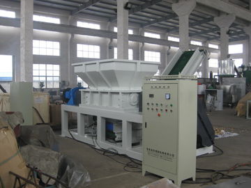 Industrial Waste Bottle Bag Strap Recycling Double Shaft Metal Plastic Shredder for Sale