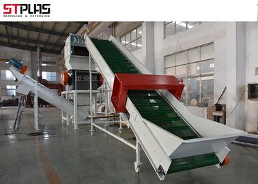 Fast Speed PP PE Bottles Recycling Equipment , Hdpe Scrap Washing Machine
