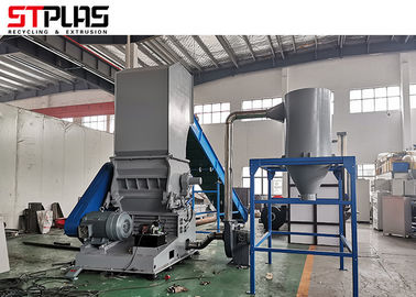Water Breakable PVC Pipes Crushing 90kw Plastic Waste Grinder