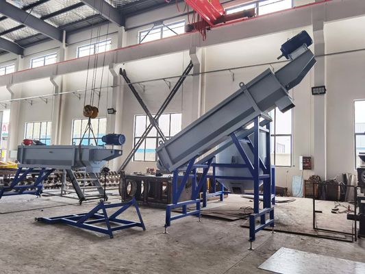 PP PE HDPE PET Plastic Washing Recycling Machine 920-1200 KW/H High Power