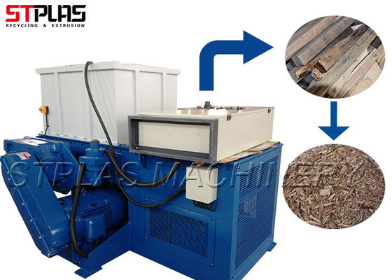 Customized Waste Tyre Shredding Machine / Industrial Plastic Grinder